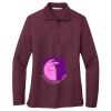 Ladies Silk Touch™ Long Sleeve Polo Thumbnail