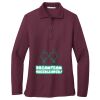 Ladies Silk Touch™ Long Sleeve Polo Thumbnail