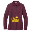 Ladies Silk Touch™ Long Sleeve Polo Thumbnail