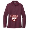 Ladies Silk Touch™ Long Sleeve Polo Thumbnail
