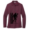 Ladies Silk Touch™ Long Sleeve Polo Thumbnail