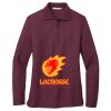 Ladies Silk Touch™ Long Sleeve Polo Thumbnail