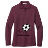 Ladies Silk Touch™ Long Sleeve Polo Thumbnail