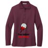 Ladies Silk Touch™ Long Sleeve Polo Thumbnail