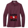 Ladies Silk Touch™ Long Sleeve Polo Thumbnail