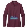 Ladies Silk Touch™ Long Sleeve Polo Thumbnail