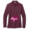 Ladies Silk Touch™ Long Sleeve Polo Thumbnail