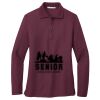 Ladies Silk Touch™ Long Sleeve Polo Thumbnail