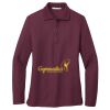 Ladies Silk Touch™ Long Sleeve Polo Thumbnail