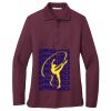Ladies Silk Touch™ Long Sleeve Polo Thumbnail