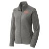 Women's Heather Microfleece Full Zip Jacket Thumbnail