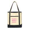 Large Cotton Canvas Tote Thumbnail