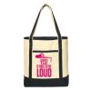Large Cotton Canvas Tote Thumbnail