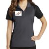 Ladies Colorblock Micropique Sport Wick ® Polo Thumbnail
