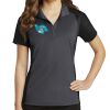 Ladies Colorblock Micropique Sport Wick ® Polo Thumbnail