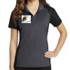 Ladies Colorblock Micropique Sport Wick ® Polo Thumbnail