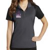 Ladies Colorblock Micropique Sport Wick ® Polo Thumbnail