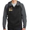 Sport Wick ® Varsity Fleece Full Zip Hooded Jacket Thumbnail