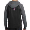 Sport Wick ® Varsity Fleece Full Zip Hooded Jacket Thumbnail