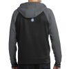 Sport Wick ® Varsity Fleece Full Zip Hooded Jacket Thumbnail