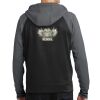 Sport Wick ® Varsity Fleece Full Zip Hooded Jacket Thumbnail