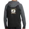 Sport Wick ® Varsity Fleece Full Zip Hooded Jacket Thumbnail