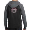 Sport Wick ® Varsity Fleece Full Zip Hooded Jacket Thumbnail